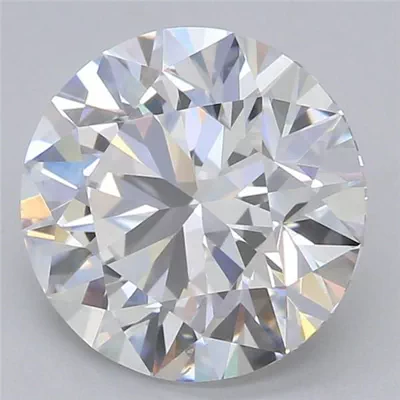 2.07ct D VS1 Rare Carat Ideal Cut Round Lab Grown Diamond