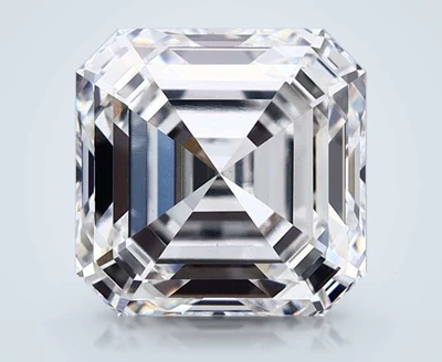 4.07ct F VS1 Rare Carat Ideal Cut Asscher Lab Grown Diamond