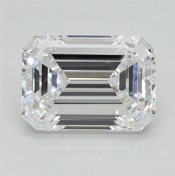 1.53ct E VS1 Rare Carat Ideal Cut Emerald Lab Grown Diamond