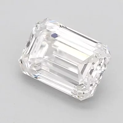 2.01ct E VS2 Excellent Cut Emerald Lab Grown Diamond