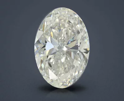 6.75ct F VVS2 Rare Carat Ideal Cut Oval Lab Grown Diamond