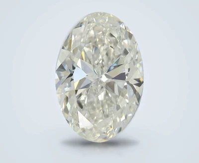6.75ct F VVS2 Rare Carat Ideal Cut Oval Lab Grown Diamond