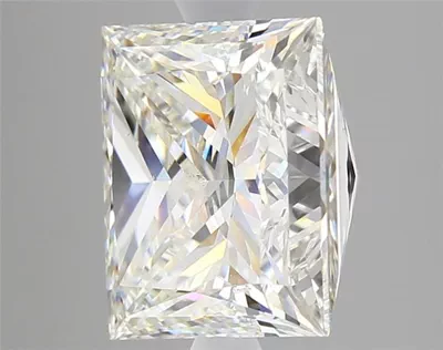 3.06ct H SI1 Rare Carat Ideal Cut Princess Diamond