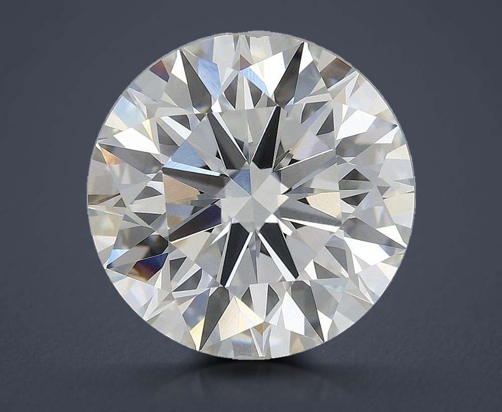 4.02ct H VVS2 Rare Carat Ideal Cut Round Lab Grown Diamond