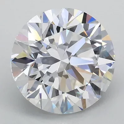 2.00ct D VVS2 Excellent Cut Round Lab Grown Diamond