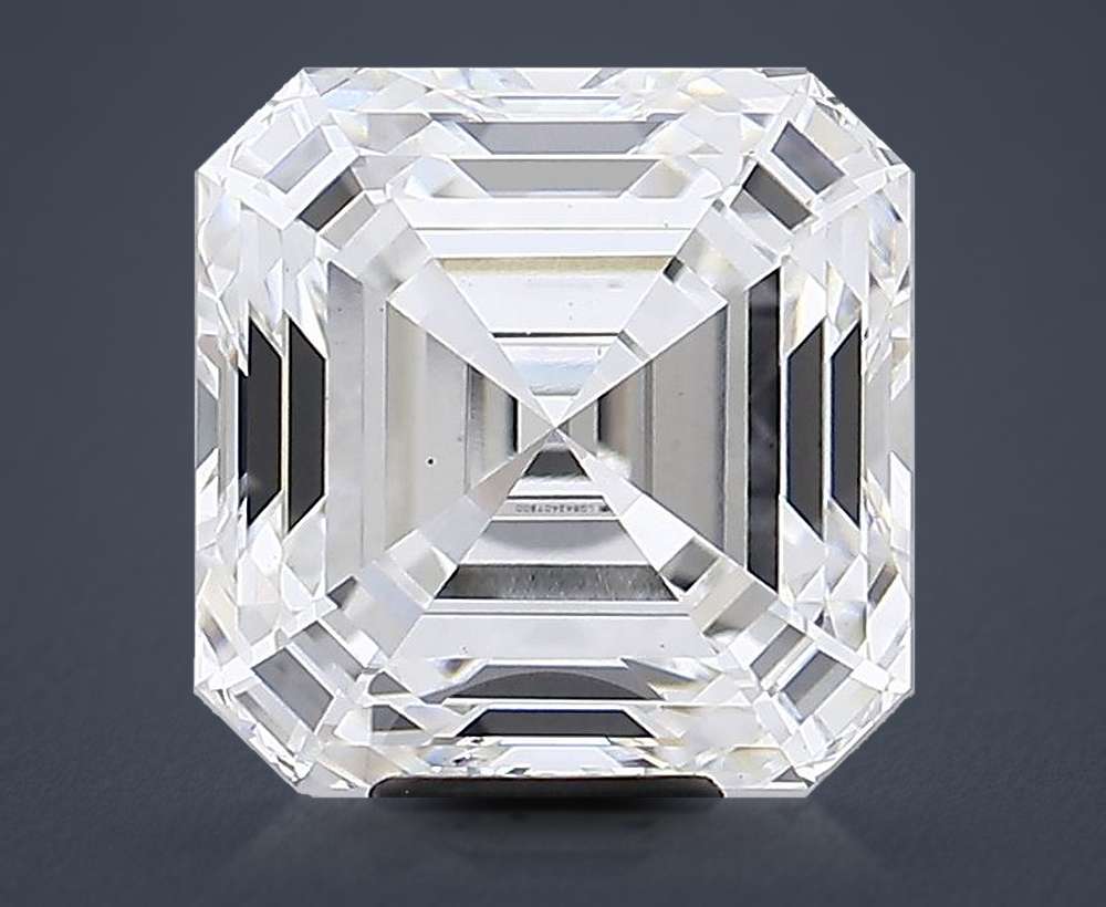 10.85ct E VS1 Rare Carat Ideal Cut Asscher Lab Grown Diamond