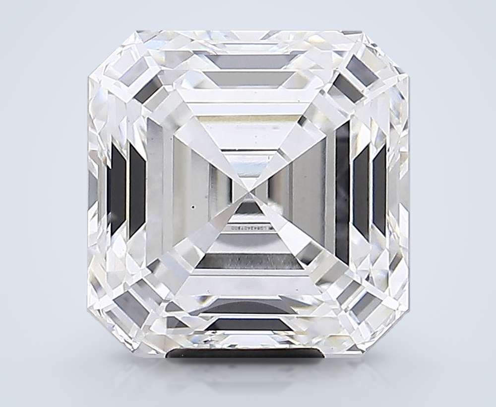 10.85ct E VS1 Rare Carat Ideal Cut Asscher Lab Grown Diamond