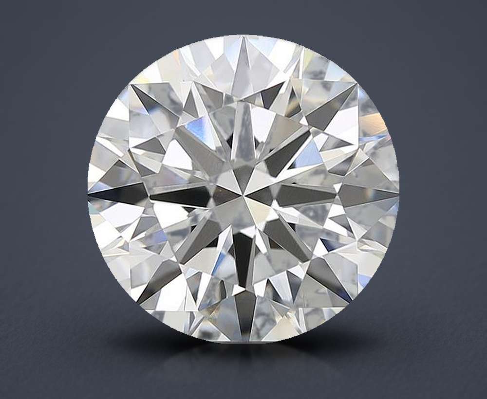 10.74ct G VVS2 Rare Carat Ideal Cut Round Lab Grown Diamond