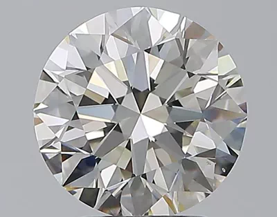 2.50ct K VS2 Rare Carat Ideal Cut Round Diamond