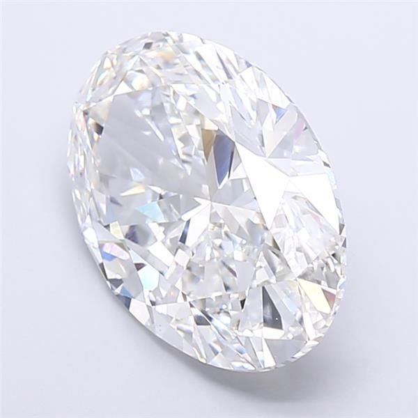 13.09ct F VS1 Rare Carat Ideal Cut Oval Lab Grown Diamond