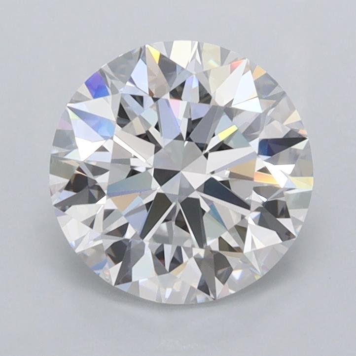 1.39ct D FL Rare Carat Ideal Cut Round Lab Grown Diamond