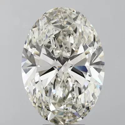 10.02ct H VS1 Rare Carat Ideal Cut Oval Lab Grown Diamond