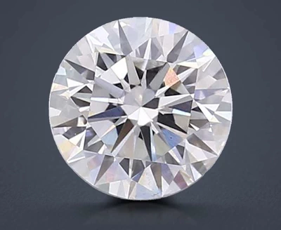 3.06ct G VS2 Rare Carat Ideal Cut Round Lab Grown Diamond
