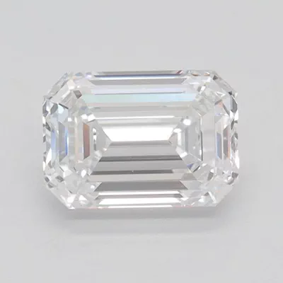 1.54ct E VS1 Excellent Cut Emerald Lab Grown Diamond