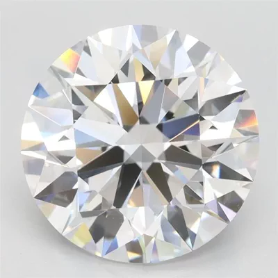4.07ct D VVS1 Rare Carat Ideal Cut Round Lab Grown Diamond