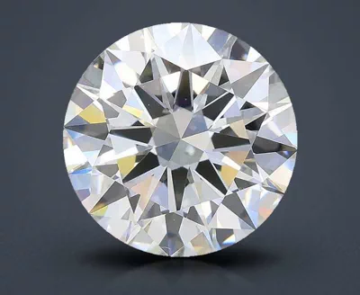 3.01ct F VVS2 Excellent Cut Round Lab Grown Diamond