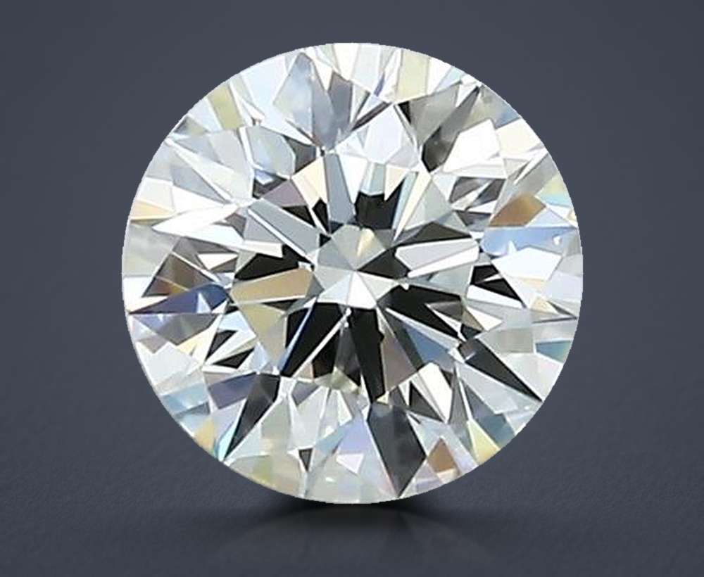 0.76ct K VVS2 Very Good Cut Round Diamond