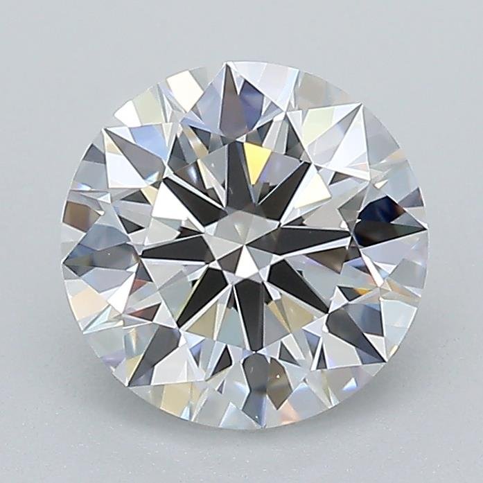 1.59ct D VVS2 Rare Carat Ideal Cut Round Lab Grown Diamond