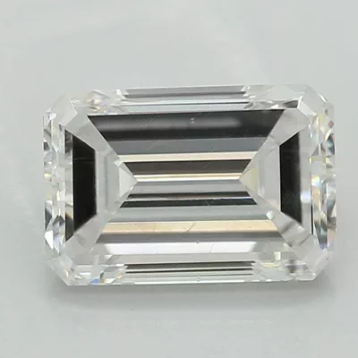 1.00ct E SI1 Very Good Cut Emerald Lab Grown Diamond