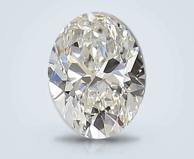 0.60ct I VS2 Rare Carat Ideal Cut Oval Diamond