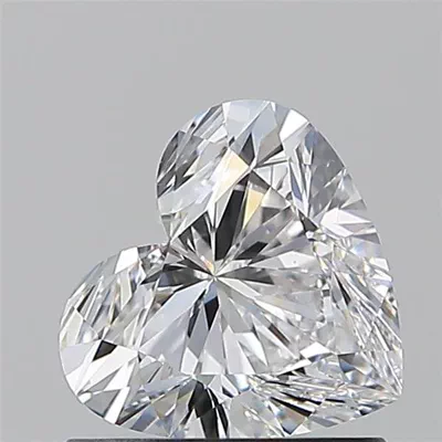 0.92ct D VVS2 Rare Carat Ideal Cut Heart Diamond