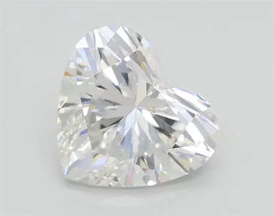 1.00ct E VVS2 Rare Carat Ideal Cut Heart Lab Grown Diamond