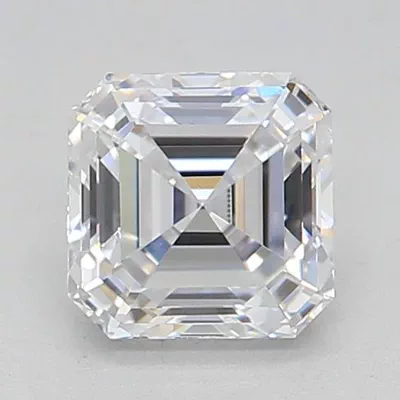 0.54ct D VVS2 Rare Carat Ideal Cut Asscher Lab Grown Diamond