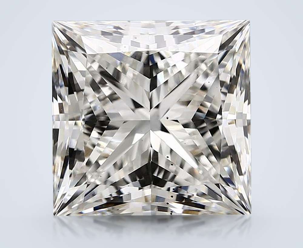 10.22ct G VS2 Rare Carat Ideal Cut Princess Lab Grown Diamond