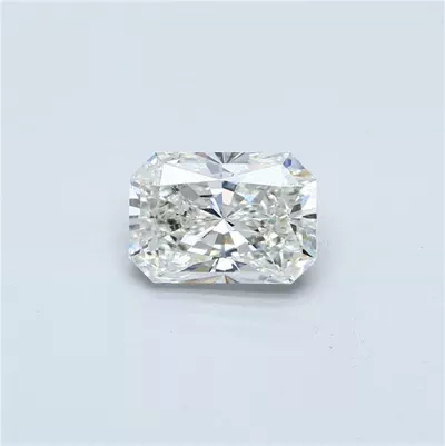 3.41ct H SI2 Very Good Cut Radiant Diamond