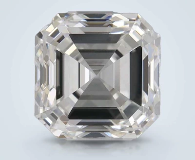 0.90ct H IF Very Good Cut Asscher Diamond