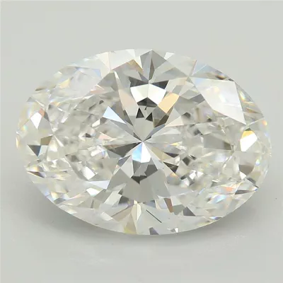 3.88ct E VS1 Very Good Cut Oval Lab Grown Diamond