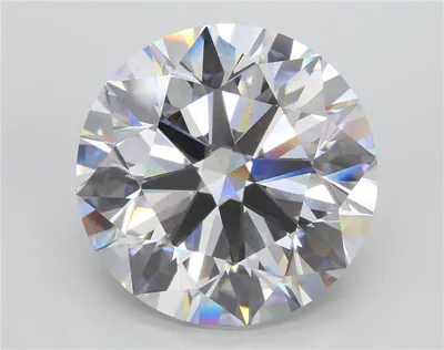 25.25ct E VS2 Rare Carat Ideal Cut Round Lab Grown Diamond