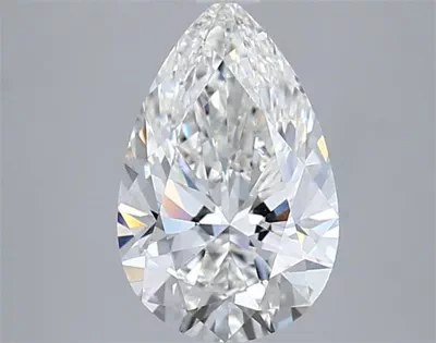 2.51ct H VS1 Rare Carat Ideal Cut Pear Lab Grown Diamond