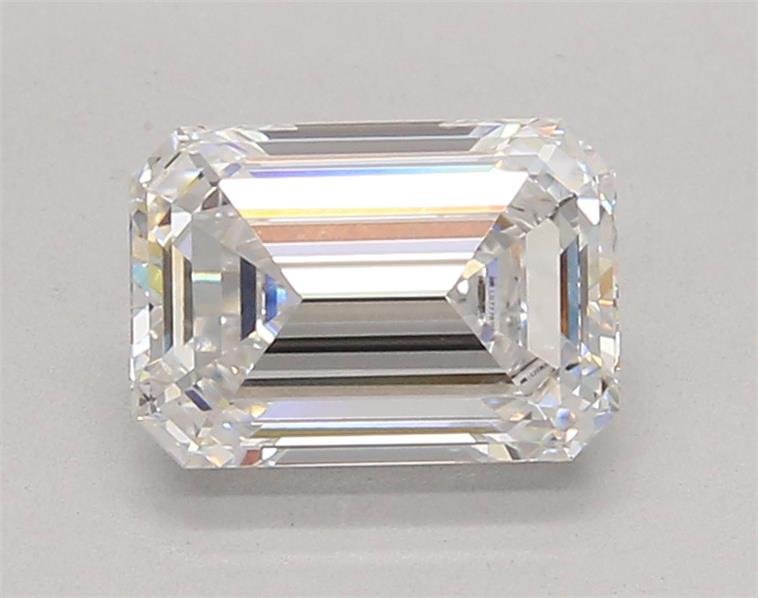 2.06ct E VVS2 Rare Carat Ideal Cut Emerald Lab Grown Diamond