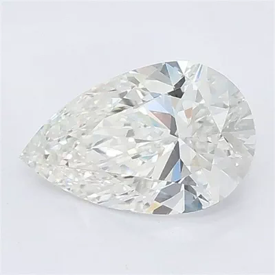 1.08ct F VVS2 Rare Carat Ideal Cut Pear Lab Grown Diamond