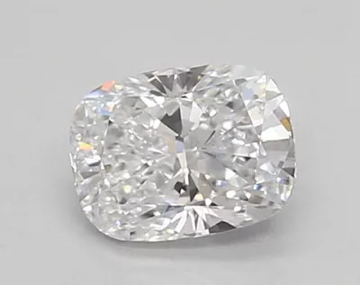 0.68ct D VVS2 Rare Carat Ideal Cut Cushion Lab Grown Diamond