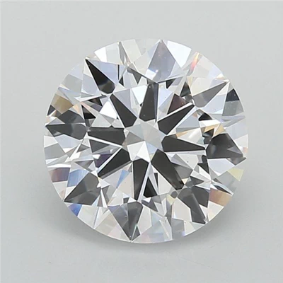 2.51ct E VS2 Rare Carat Ideal Cut Round Lab Grown Diamond