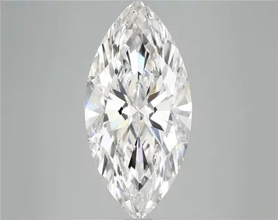 5.09ct E VS2 Rare Carat Ideal Cut Marquise Lab Grown Diamond