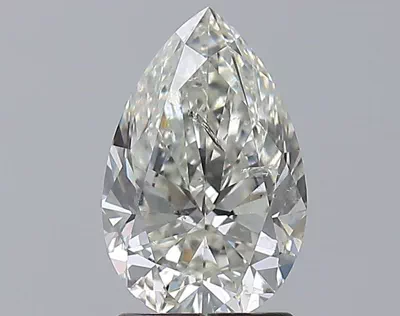 1.71ct I SI2 Rare Carat Ideal Cut Pear Diamond
