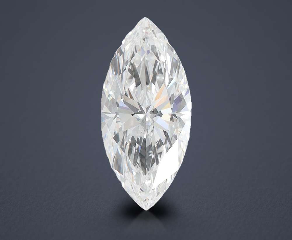 2.10ct D IF Rare Carat Ideal Cut Marquise Lab Grown Diamond