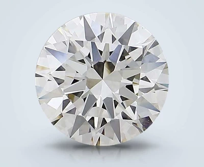 3.07ct J VVS2 Excellent Cut Round Lab Grown Diamond