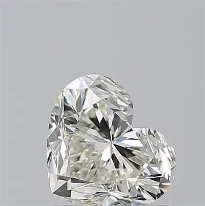 0.91ct K VVS2 Rare Carat Ideal Cut Heart Diamond