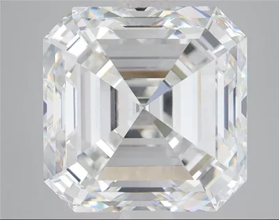 9.01ct F VS1 Very Good Cut Asscher Lab Grown Diamond