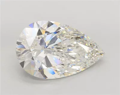 30.30ct G VS1 Rare Carat Ideal Cut Pear Lab Grown Diamond