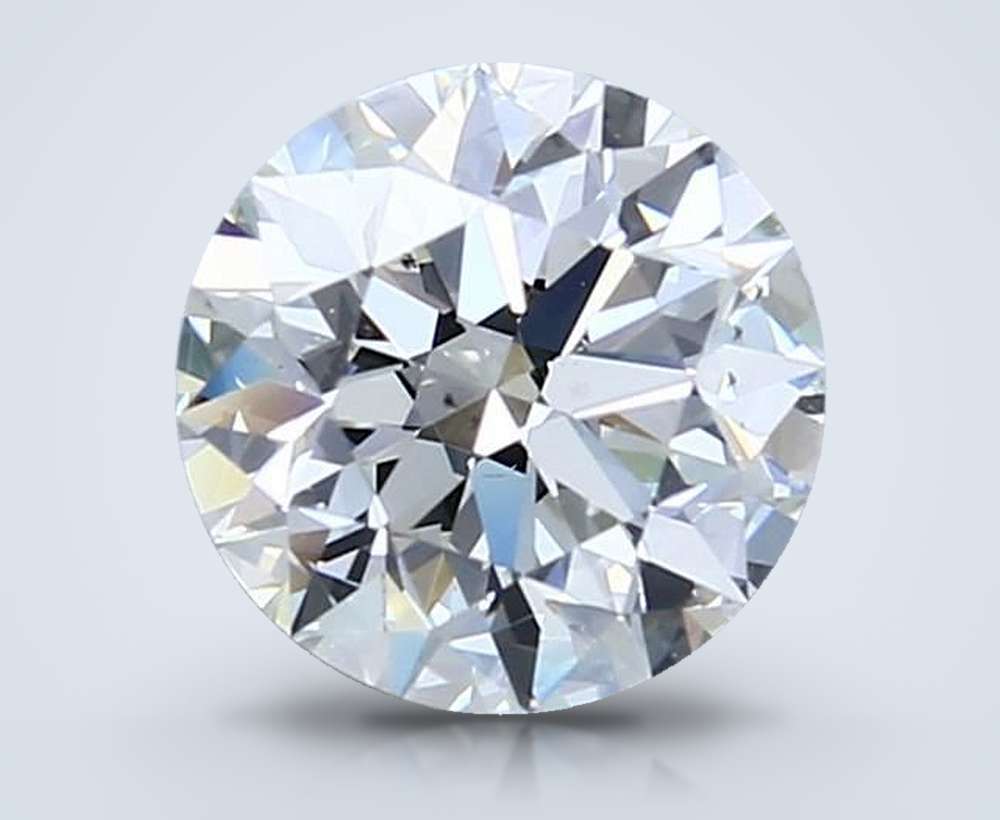1.70ct J VS2 Rare Carat Ideal Cut Round Diamond