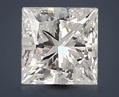 0.45ct D VVS1 Rare Carat Ideal Cut Princess Lab Grown Diamond