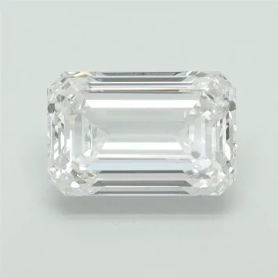 2.03ct D VS2 Rare Carat Ideal Cut Emerald Lab Grown Diamond