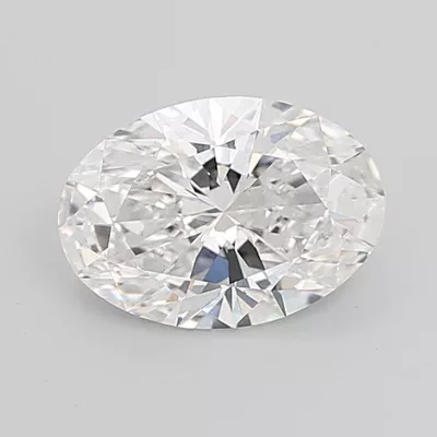 4.06ct E VS1 Rare Carat Ideal Cut Oval Lab Grown Diamond