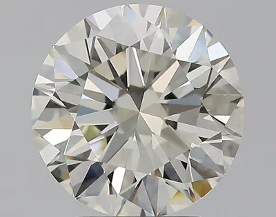 2.72ct K VVS1 Rare Carat Ideal Cut Round Diamond