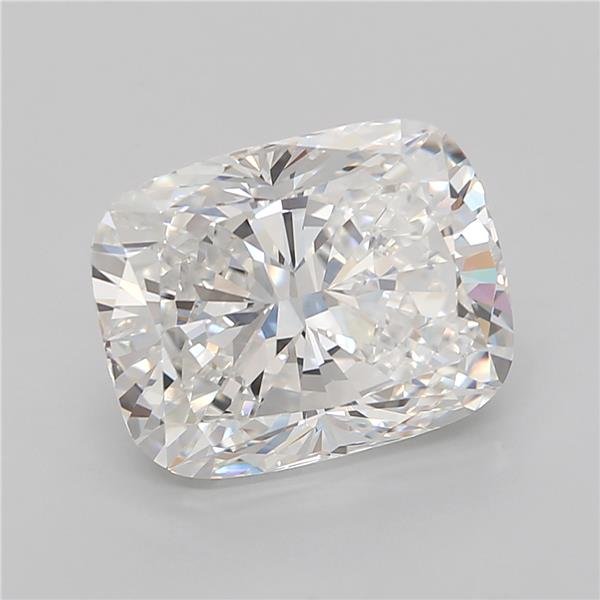 7.05ct F VVS2 Very Good Cut Cushion Lab Grown Diamond